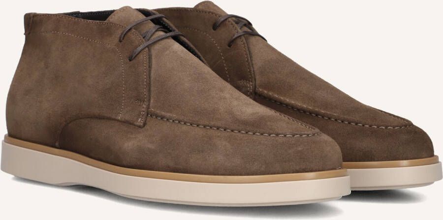 GIORGIO Veterschoenen Heren 56414 Maat: 40 Materiaal: Suède Kleur: Taupe