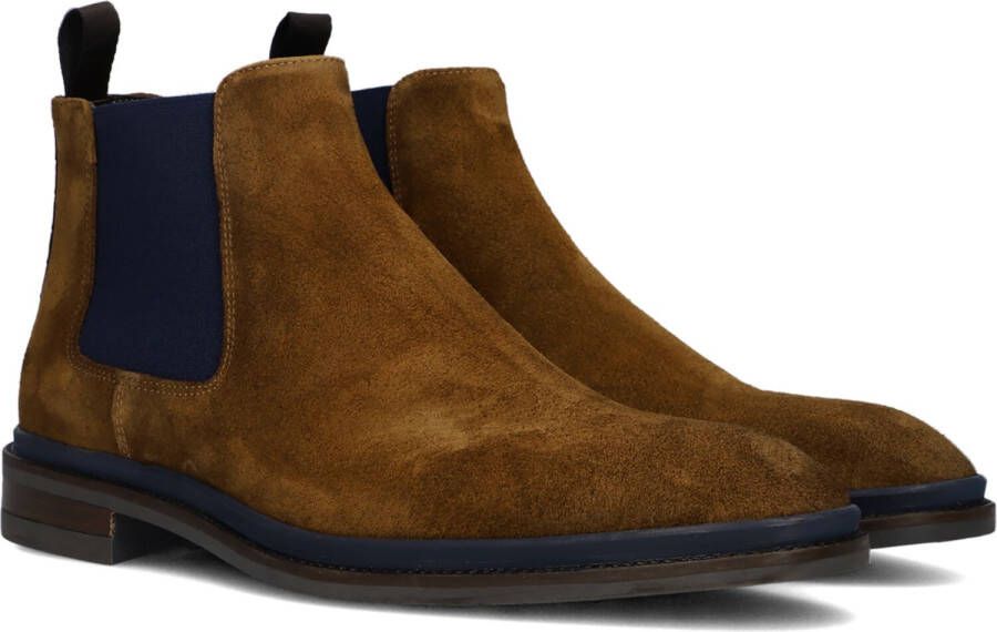 GIORGIO Chelsea Boots Heren 85815 Maat: 46 Materiaal: Suède Kleur: Cognac