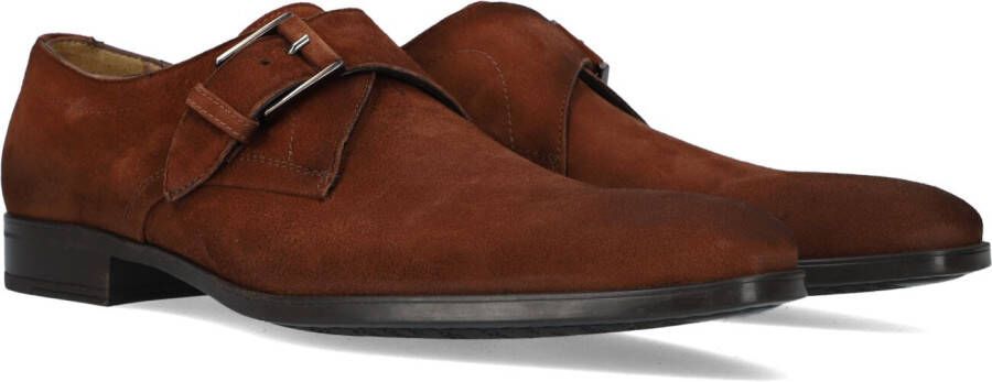 Giorgio Amalfi Schoen Monk Strap Cognac Schoen cm Suede Leer Heren