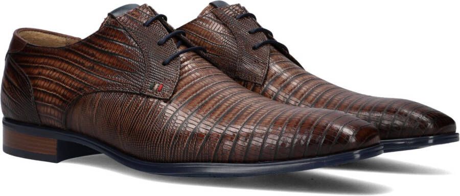 GIORGIO Nette Schoenen Heren 964180 Maat: 41 Materiaal: Leer Kleur: Cognac