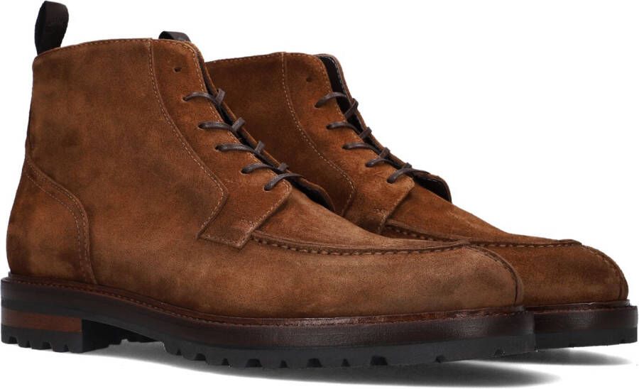 GIORGIO Cognac Veterschoenen 33705