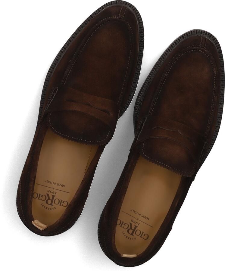 GIORGIO Loafers Heren 54004 Suède Bruin - Foto 2