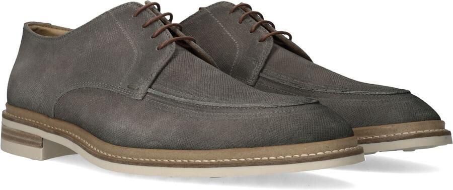 GIORGIO Grijze Veterschoenen 85821