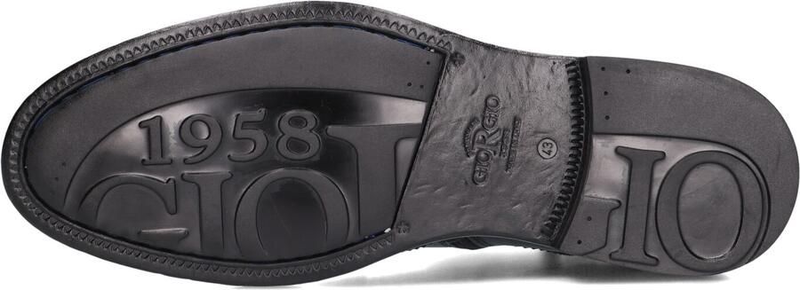 GIORGIO Veterboots Heren 88609 Maat: 41 Materiaal: Leer Kleur: Zwart - Foto 5