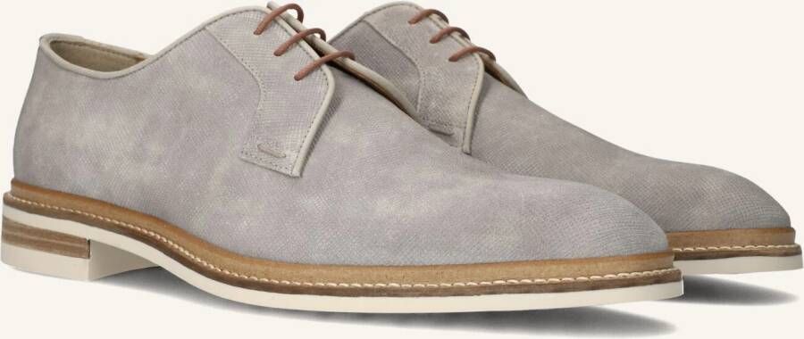GIORGIO Nette Schoenen Heren 85811 Maat: 46 Materiaal: Leer Kleur: Grijs