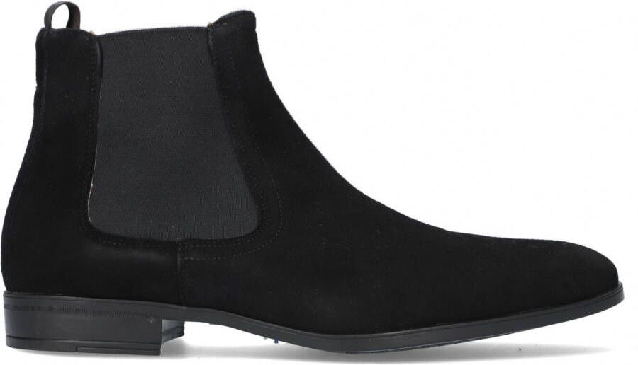Zwarte suède chelsea boots - Heren | MANFIELD