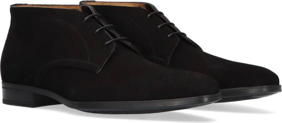 Giorgio Amalfi Schoen Suede Zwart Schoen cm Suede Heren Veterschoenen