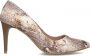 Giulia Pumps slangenprint Imitatieleer 140304 Dames valt als - Thumbnail 1