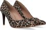 Giulia Pumps Bruin Textiel 140310 Dames Textiel - Thumbnail 1