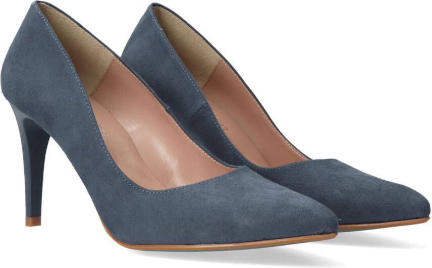 Blauwe pumps met gekruiste bandjes - Dames | MANFIELD