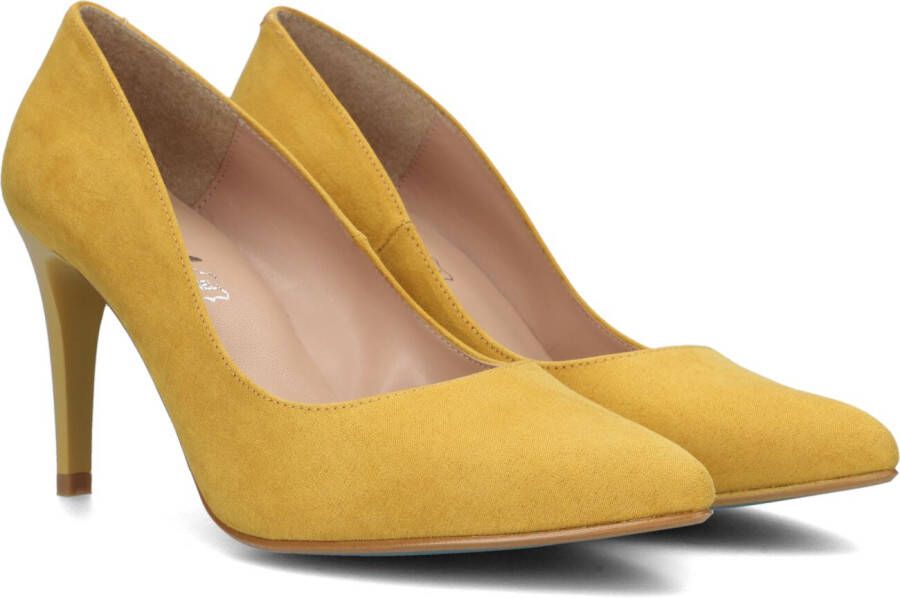 Giulia Dames Pumps in Imitatie suede (Geel) - Foto 2