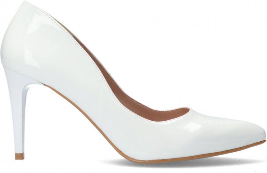 Giulia Dames Pumps G.8. Wit - Schoenen.nl