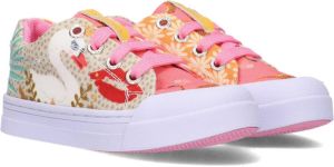 Go Bananas Sneakers | Meisjes | Orange beig | Canvas | Go Banana's