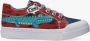 Go Banana's Go Banana&apos s Sneakers GB_ALLIGATOR L Blauw Rood - Thumbnail 1