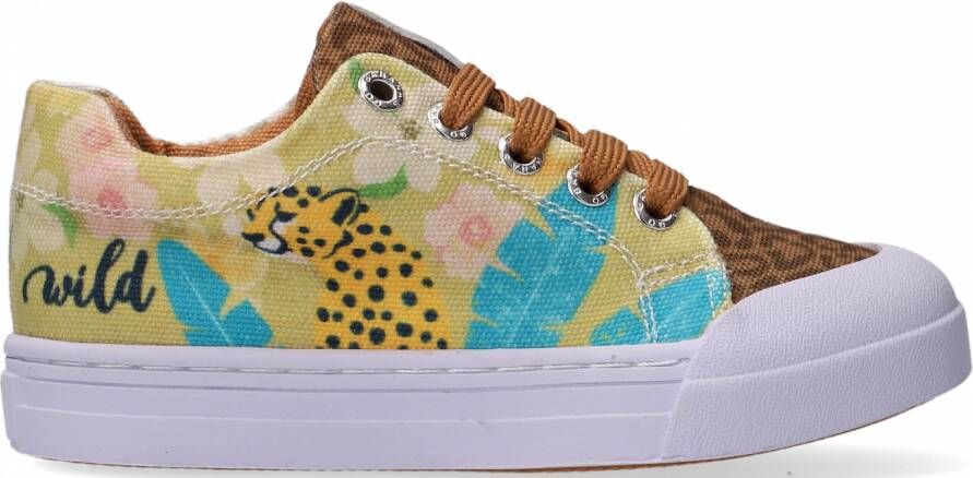 Go Banana's Sneakers Meisjes LEO CREMA Canvas Go Banana'