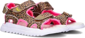 Go Banana's Sandalen Meisjes PINK LEOPARDO Textiel Go Banana'