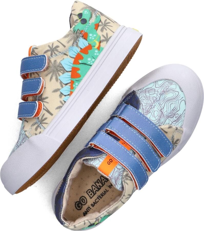 Go Banana's sneakers beige blauw oranje Jongens Textiel All over print 26 - Foto 3