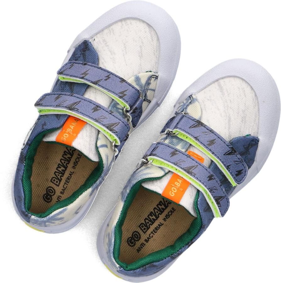Go Banana's Sneakers Jongens Blue Beige Canvas Go Banana' - Foto 2