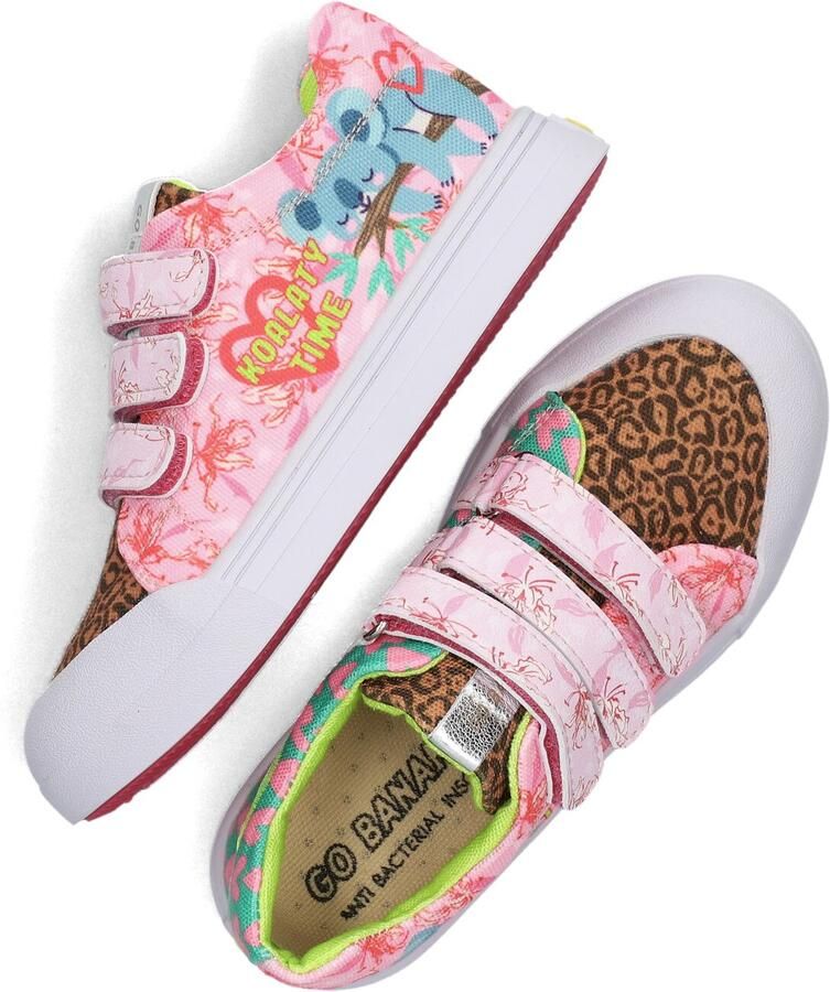Go Banana's sneakers roze Meisjes Textiel All over print 26 - Foto 2