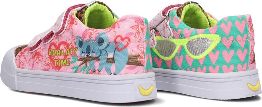 Go Banana's sneakers roze Meisjes Textiel All over print 26 - Foto 4