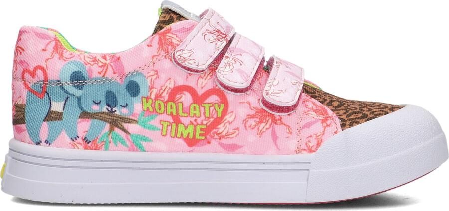 Go Banana's sneakers roze Meisjes Textiel All over print 26