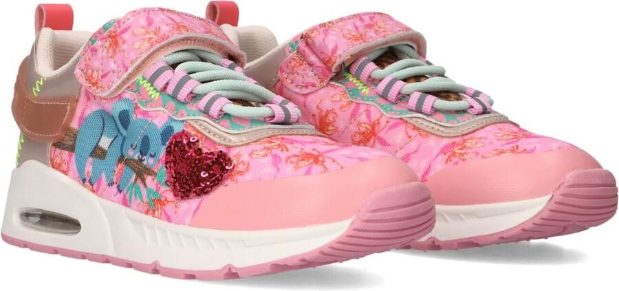 Go Banana's Go Bananas Koala Sneakers Meisjes Roze