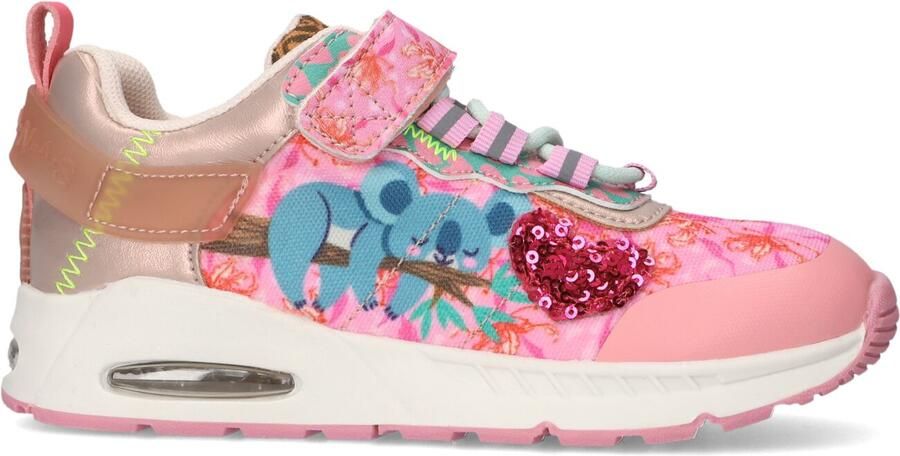 Go Banana's Go Bananas Koala Sneakers Meisjes Roze - Foto 3
