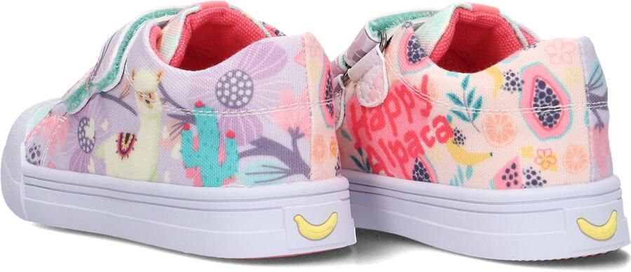 Go Banana's Go Bananas Alpaca Sneakers paars Canvas Dames - Foto 3