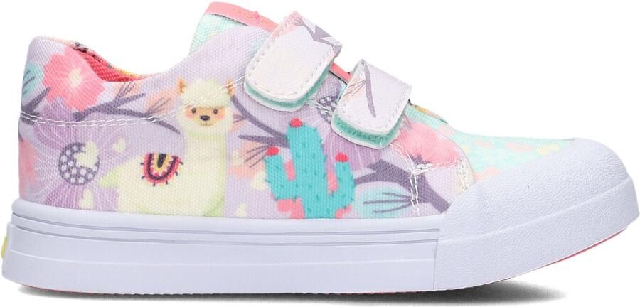 Go Banana's Go Bananas Alpaca Sneakers paars Canvas Dames