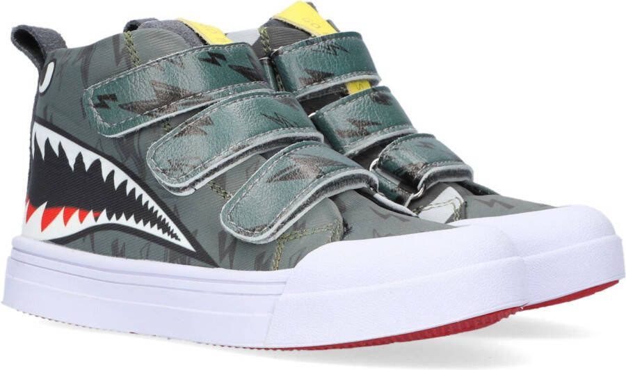 Go Bananas Grijze Hoge Sneaker Sharky