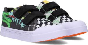 Go Bananas Sneakers | Jongens | grey green black | Canvas | Go Banana's