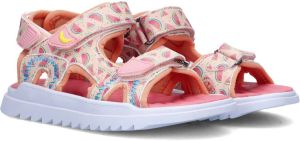 Go Banana's Watermeloen sandalen met all over print lichtroze