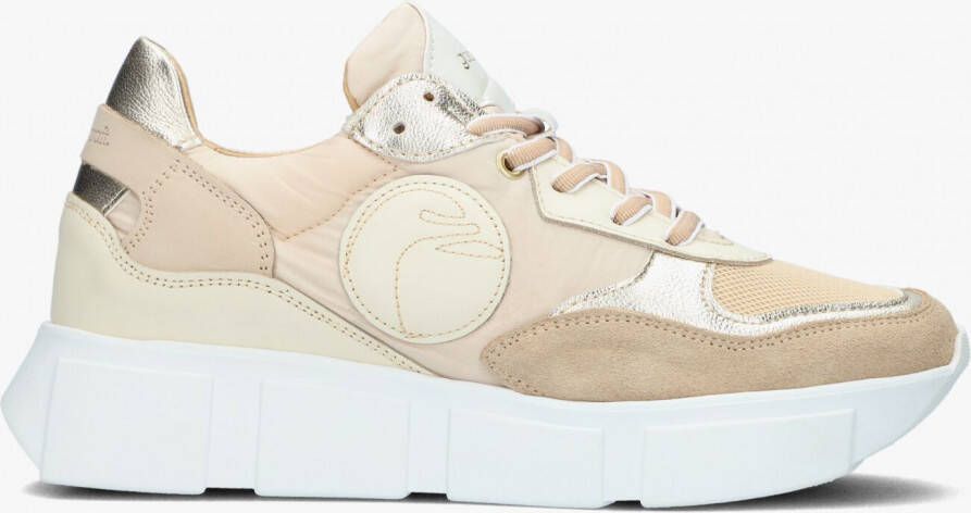 Goosecraft -Aspen Women Lage sneakers Leren Sneaker Dames Beige