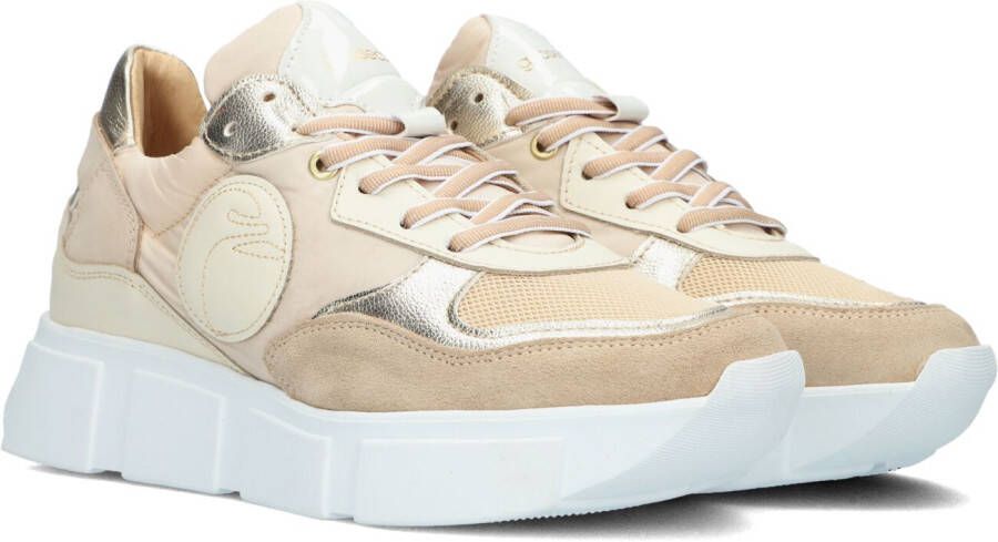 Goosecraft -Aspen Women Lage sneakers Leren Sneaker Dames Beige