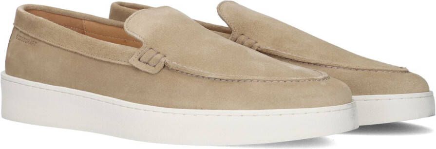 Goosecraft Beige Suede Loafer Bean Stijlvol Beige Heren