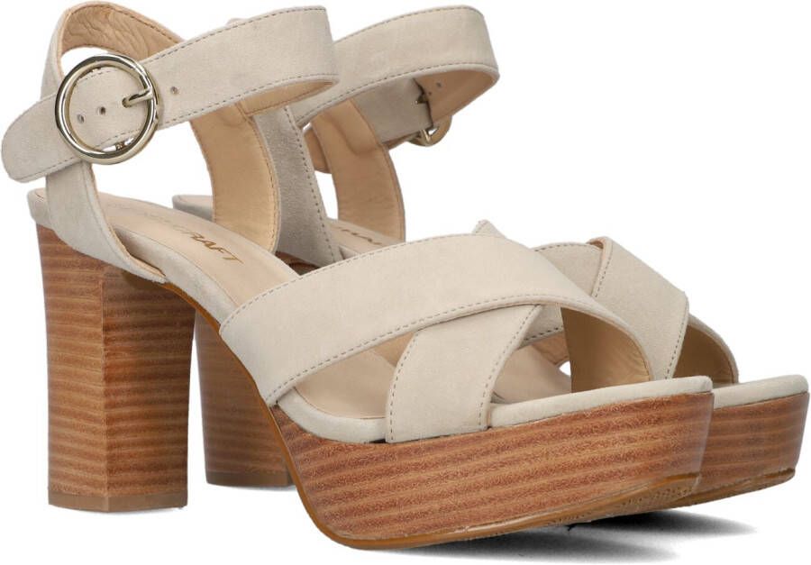 Goosecraft Stijlvolle Sandalen Malou 3 Beige Dames