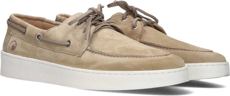 Bruin Tinten Skein 4 Veterschoenen Heren Beige