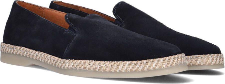 Goosecraft Stijlvolle Suède Loafer met Touwdetail Blue Heren