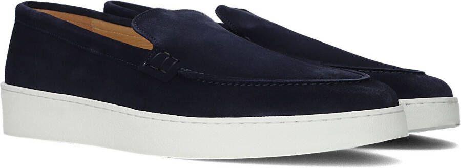 GOOSECRAFT Blauwe Loafers Bean