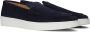 Goosecraft Bean Loafers Instappers Heren Blauw - Thumbnail 1