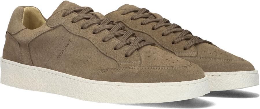 Goosecraft Bruine Suède Lage Sneakers Noptera