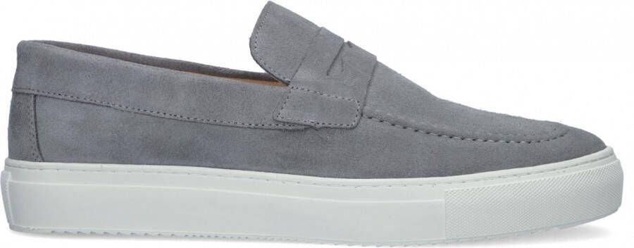 Goosecraft christian loafers heren grijs notu suede - Foto 2