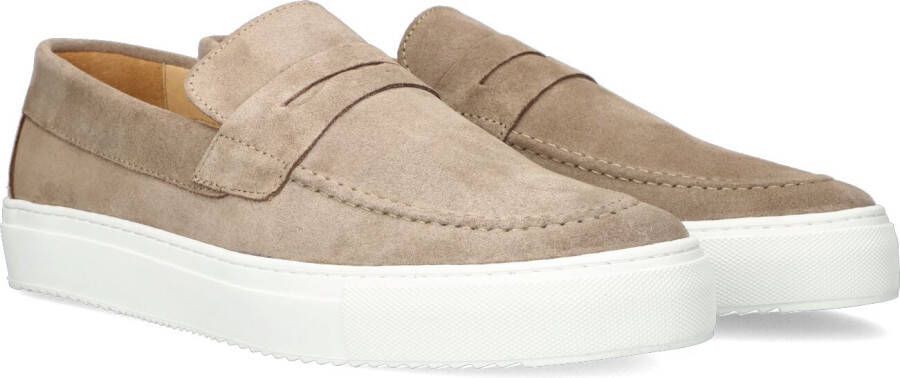 Goosecraft Taupe Suede Loafer Sneaker Hybrid Beige Heren