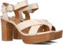 Goosecraft Malou 3 Sandalen Dames Wit - Thumbnail 1