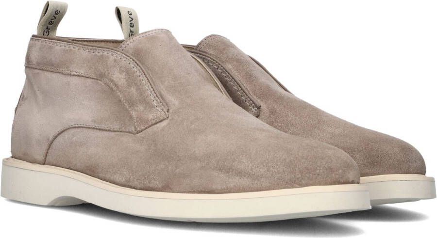 GREVE Loafers Heren Vito Maat: 42 Materiaal: Suède Kleur: Zand