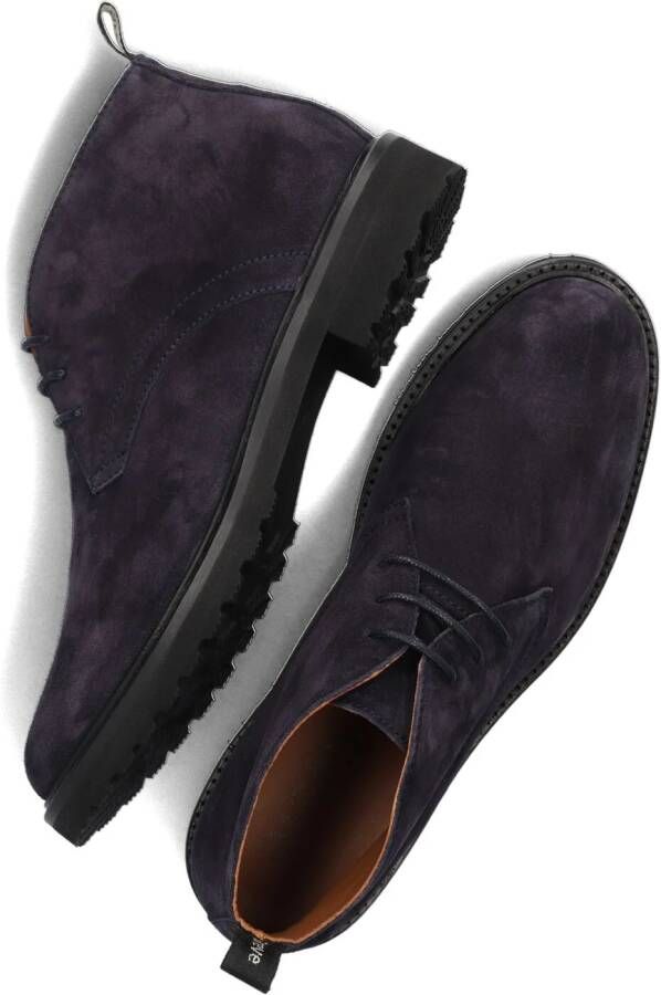 GREVE Veterboots Heren Deventer 5550 Maat: 43 Materiaal: Suède Kleur: Blauw