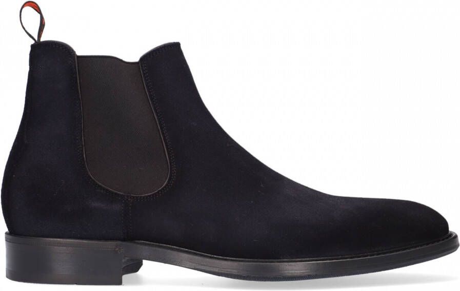 Greve Blauwe Chelsea Boots Piave 4757