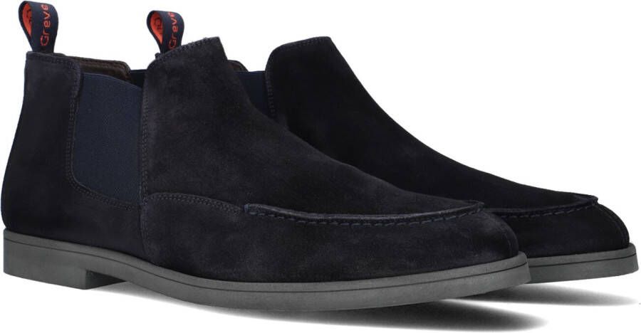 Greve Tufo 1737 Chelsea boots Enkellaarsjes Heren Blauw +