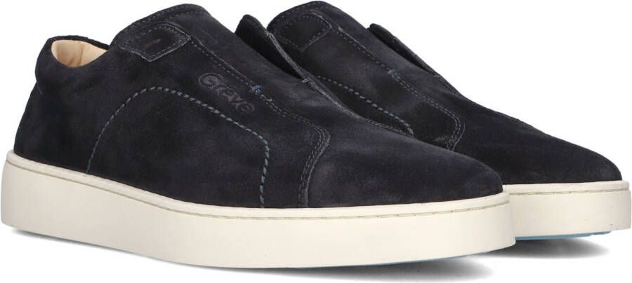 GREVE Loafers Heren Wave 2304 Maat: 44 Materiaal: Suède Kleur: Blauw