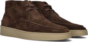 Greve Bruine Hoge Sneaker Wave 2525